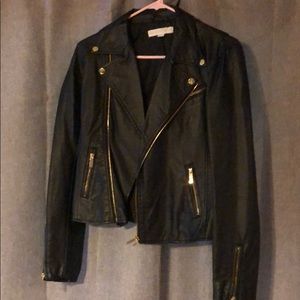 New York & Company Black Moto Jacket